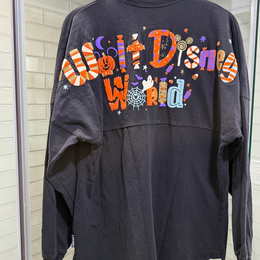 Disney Parks Spirit Jersey M Walt Disney World Halloween Candy Black